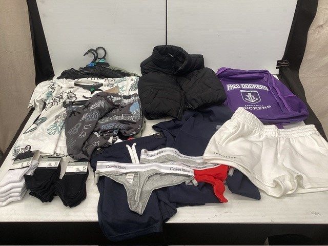 Assorted Clothes And Underwear Various Sizes
