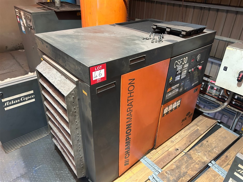 2005 Champion CSF 30 Air Compressor Plant