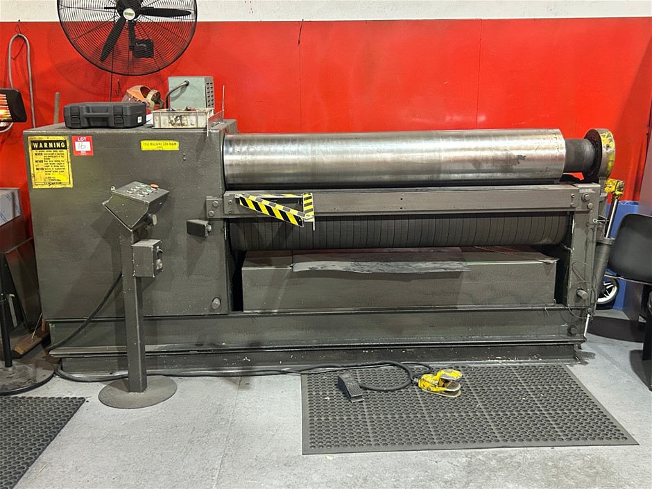Montgomery TU7210 Curving Rolls, Sheet Metal Type