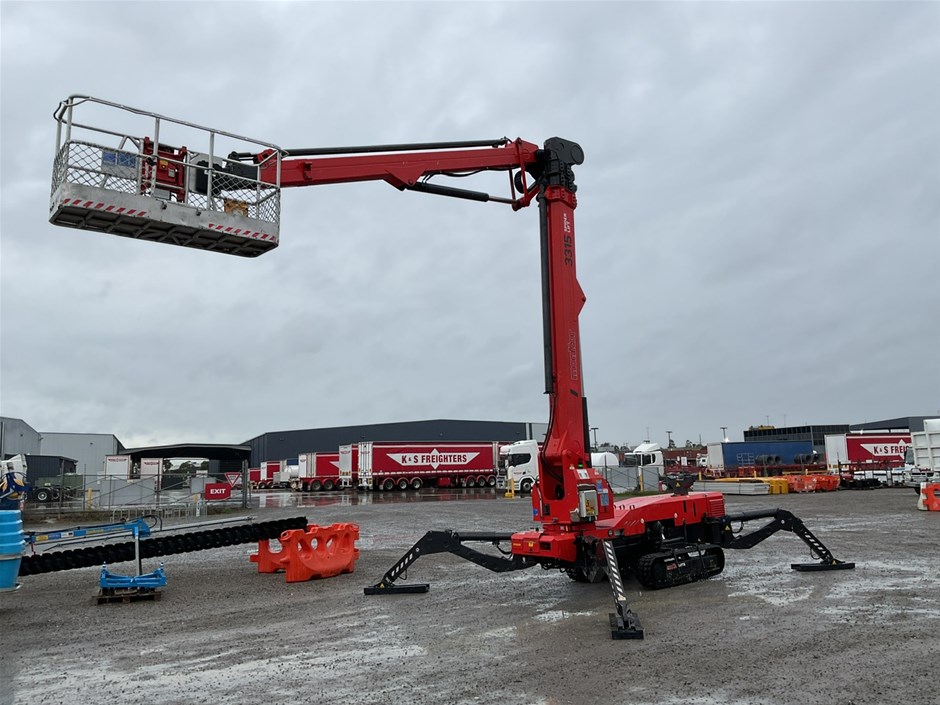<p>2015 Monitor  3315 BD Spider Boom Lift</p>