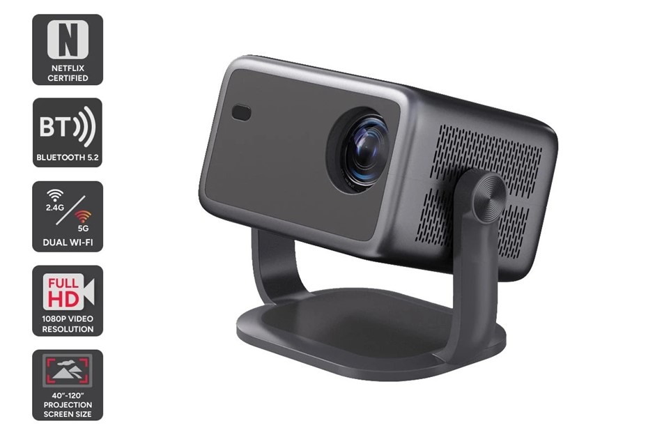 KOGAN Full HD Smart Freestyle Projector. Buyers Note - Discount Freight Ra
