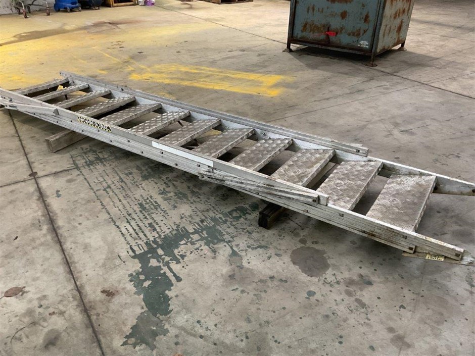 Aluminium Stair Access Ladder