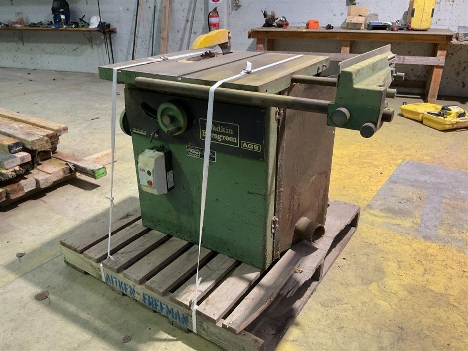 Wadkin Burgreens Table Saw Machine