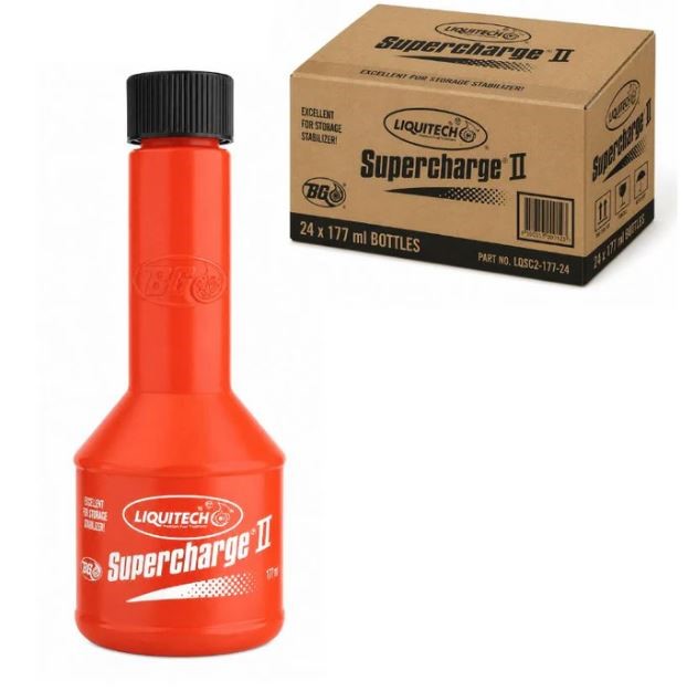 Liquitech Supercharge II Fuel Treatment 177ml – Fuel Stabiliser Additive (B