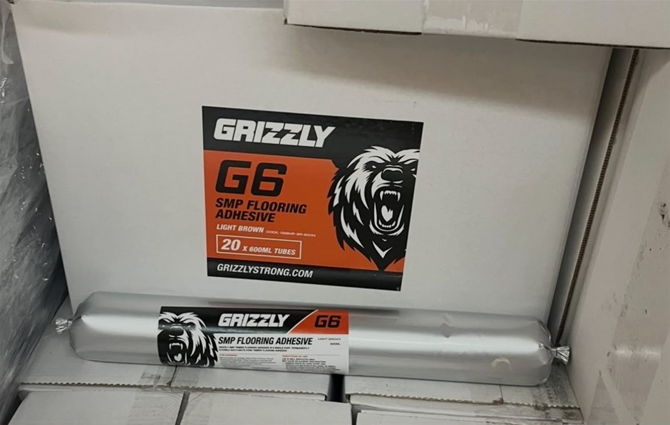 Grizzly G6 SMP Flooring Adhesive Sausage 600ml - Light Brown (Timber Floor