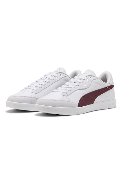 PUMA Women's Vikky Star OG Shoes, Size US10, White/Maroon (03), 214844.