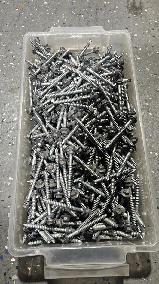 (500 Pack) - Otter Zip Fixx Roofing Screws, Color bond Class 4- WALLABY