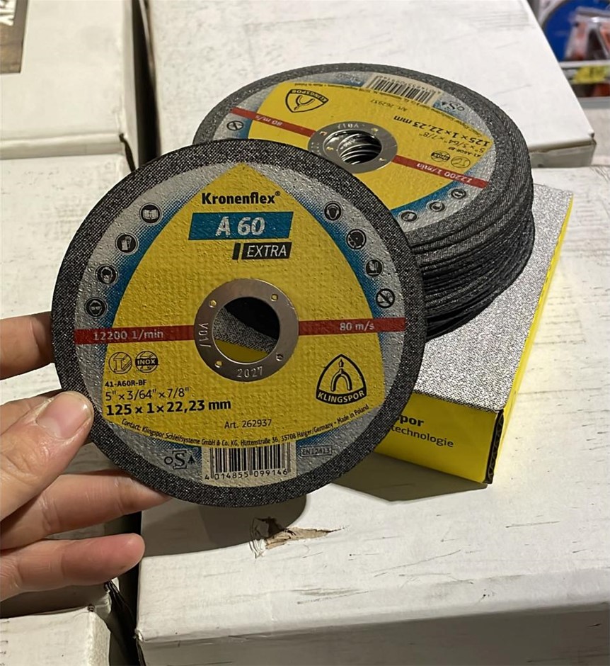 Klingspor Kronenflex A 60 Extra 125mm cutting disc - 25 Pack