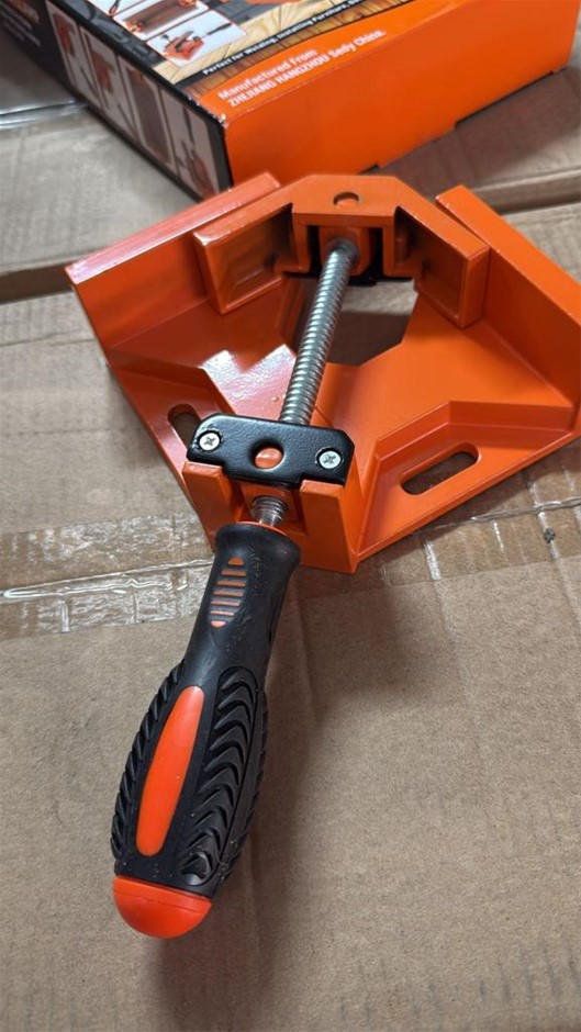 90° Right Angle Inside Corner Clamp Cast Welding Woodworking Vise Holder