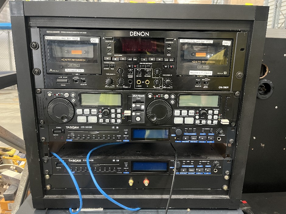 Denon Dual Cassette Deck & Tascam Components