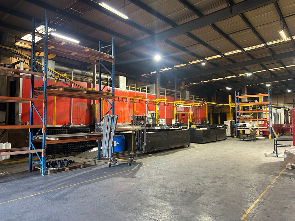 Gema Powder Coating Line Auction (0010-3036880) | Grays Australia