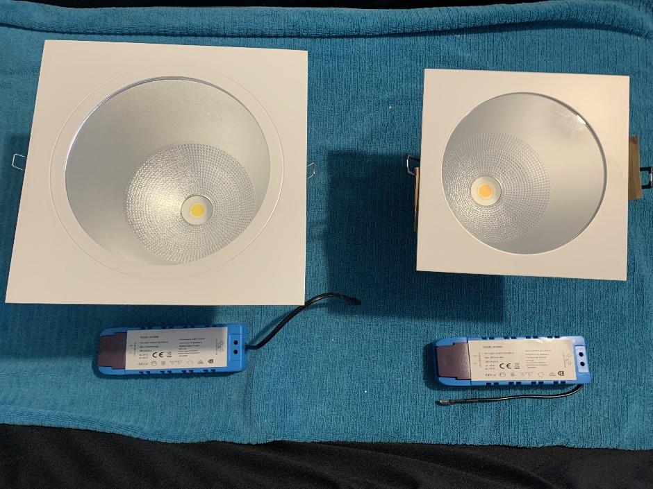 <p>3 x DGT LED Downlights (Unused)</p>