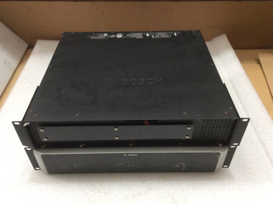 Bosch PLM-4P125 4-Channel DSP 220W Amplifier (Lot of 2)