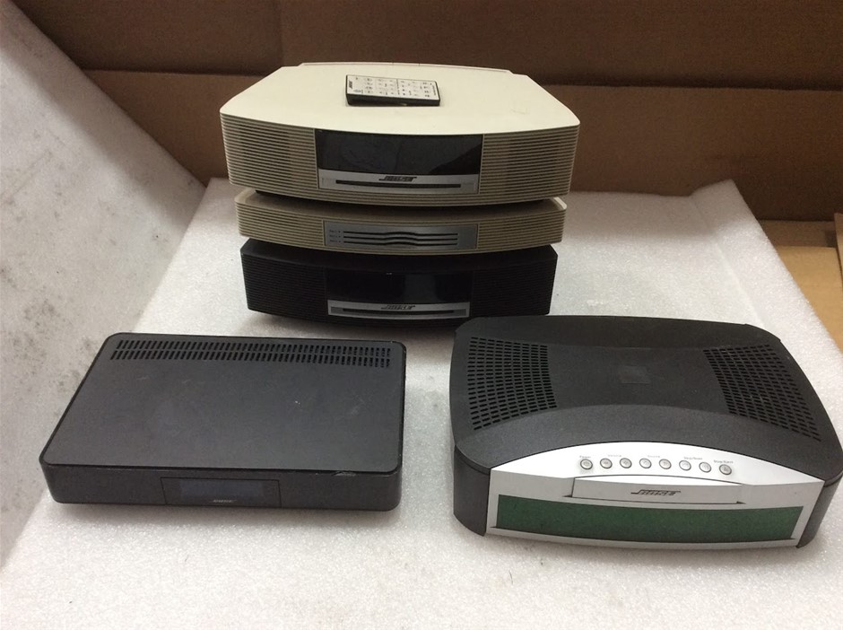 Bose Wave Music Systems & Audio Components (Lot of 5)