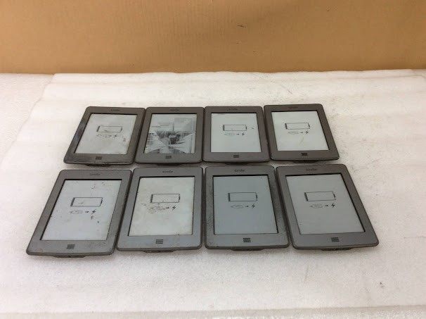 Amazon Kindle Mixed Model e-Readers (Lot of 8)
