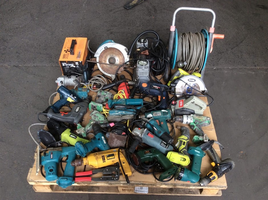 Mixed Brand Power Tools & Workshop Equipment