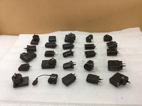Mix Brand and Model Travel Adapters (Lot of 25)