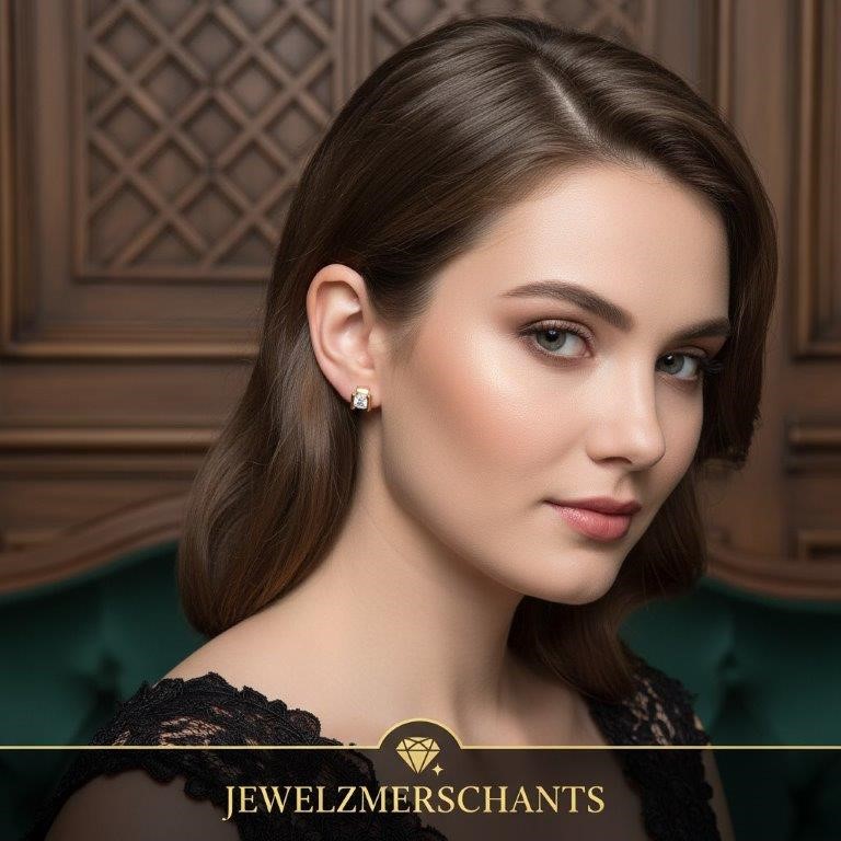 22K/Italy Gold Filled Earring -(stamped 22K/Italy)-Warranty Quality