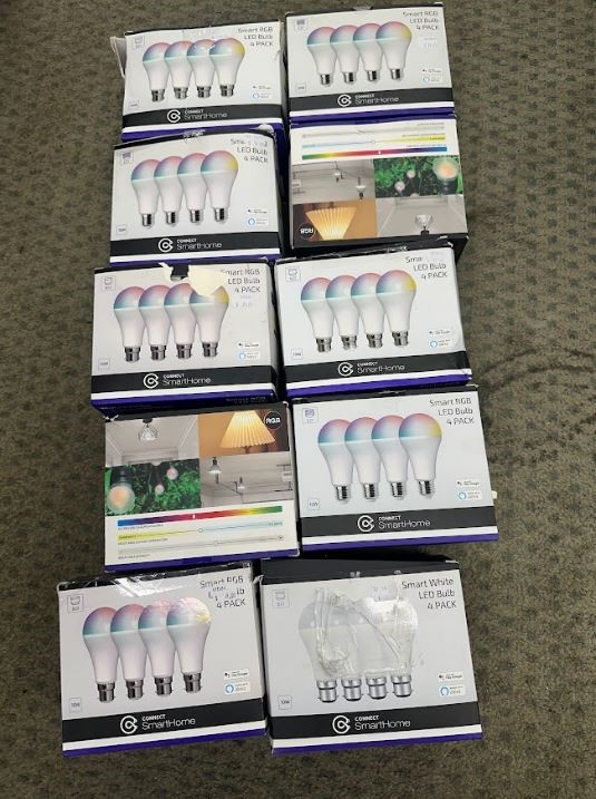 CLOSING DOWN SALE: Large quantity of smart bulb