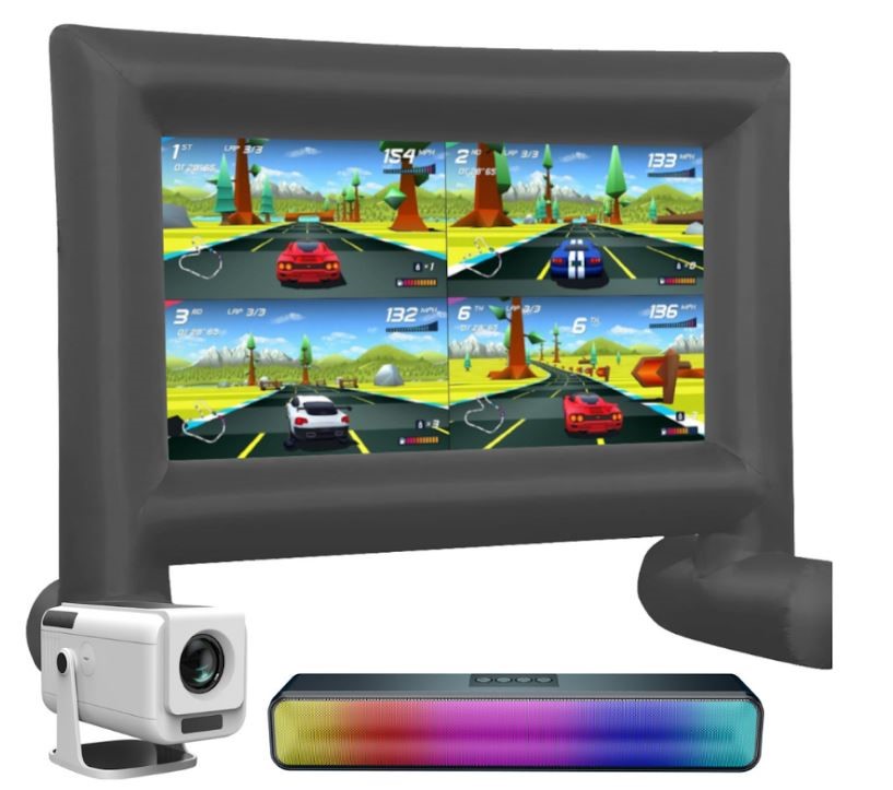 CLOSING DOWN SALE: Outdoor Gaming Projector Bundle
