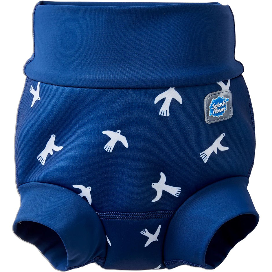 SPLASH About Baby Happy Nappy White Birds, Size XL(1-2y), HNWB. Buyers Not