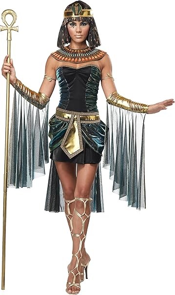 Egyptian Goddess Adult Costume, Size XS, 01271. Buyers Note - Discount Fre