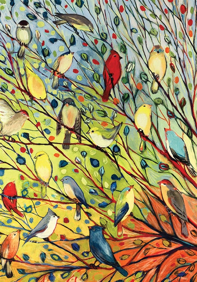 Toland Home Garden 109537 Tree Birds Spring Flag 28x40 Inch Double Sided Sp