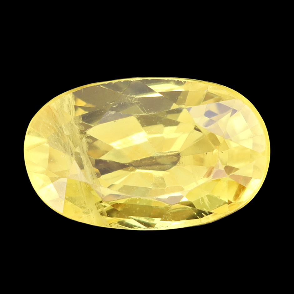 1.26 Carats Yellow Sapphire