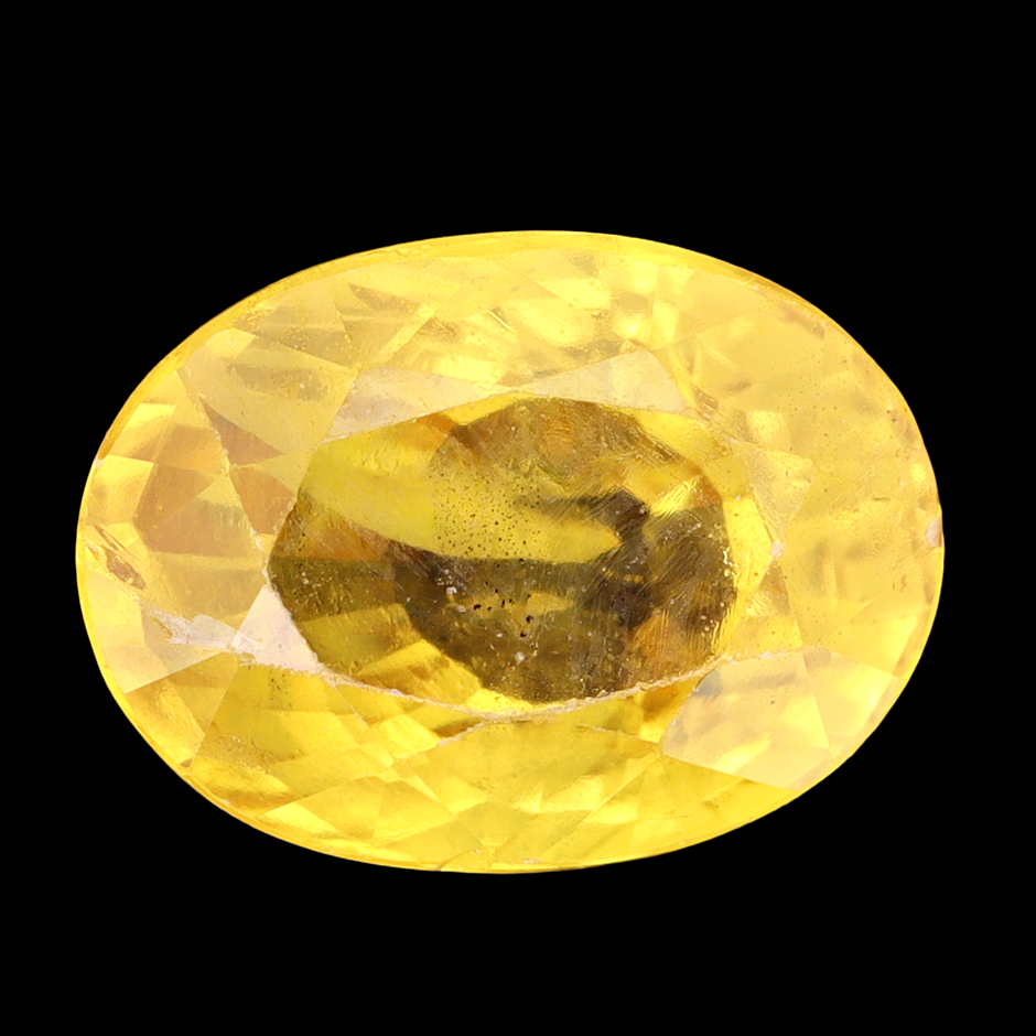 1.35 Carats Yellow Sapphire