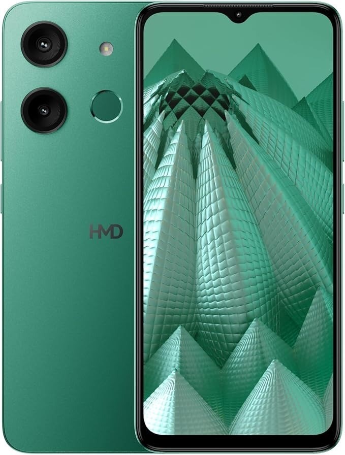 HMD Aura Dual SIM 4/64GB Android 13 Smartphone Green  Buyers Note - Discoun