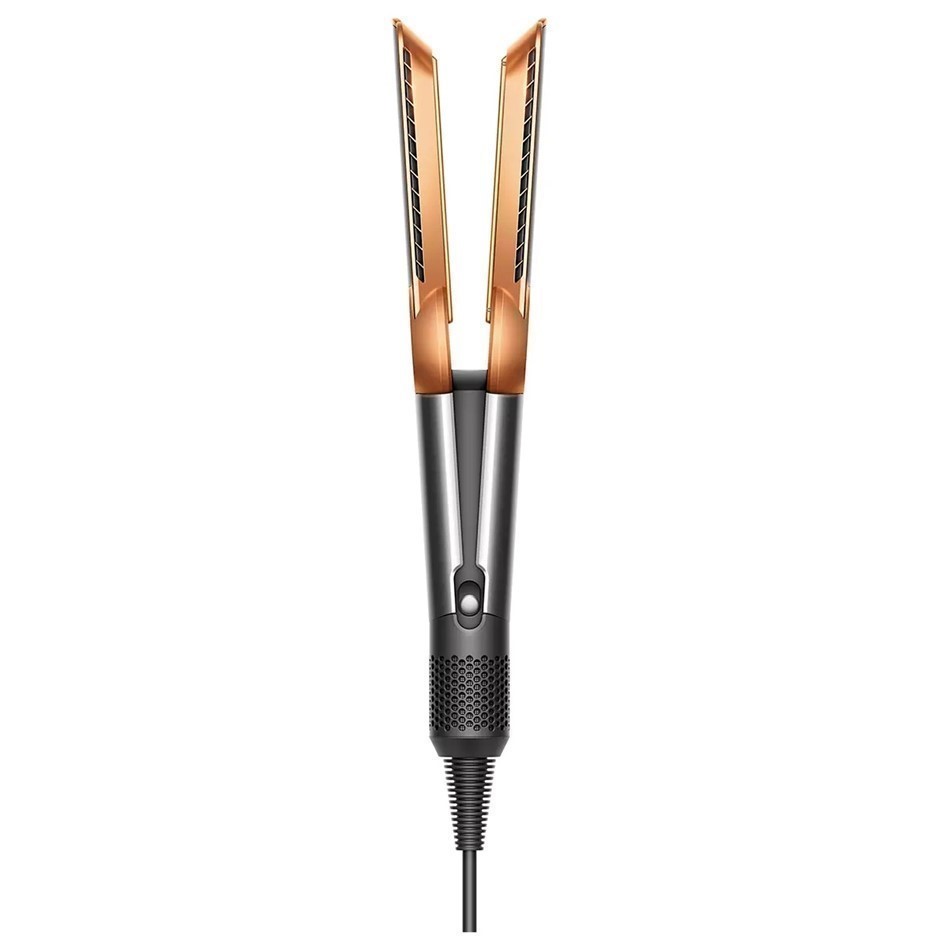 DYSON Airstrait Straightener, Bright Nickel/Rich Copper, 408204-01.