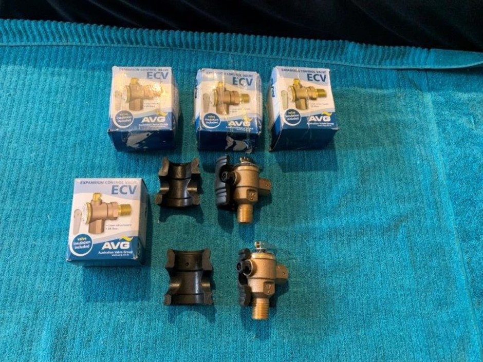 5 x AVG Expansion Control Valves (Unused)