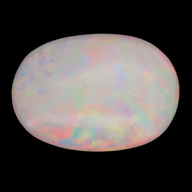 11.10 Carats White Color-Play Opal