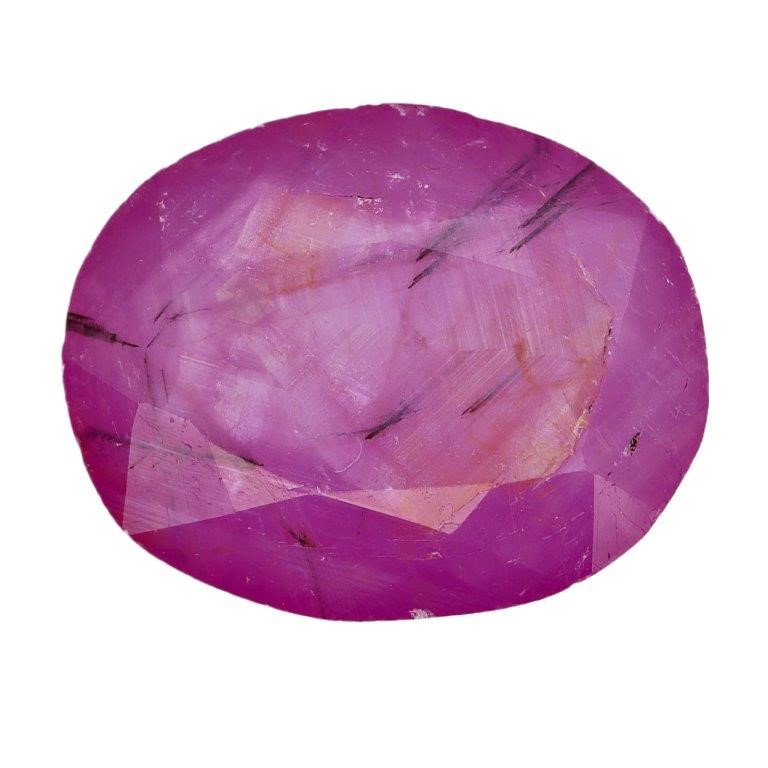 5.81 Carats Red Ruby