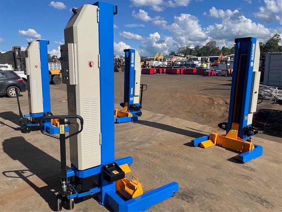 4 Column Wireless Mobile Heavy Duty Truck Lift / Hoist(Unused)