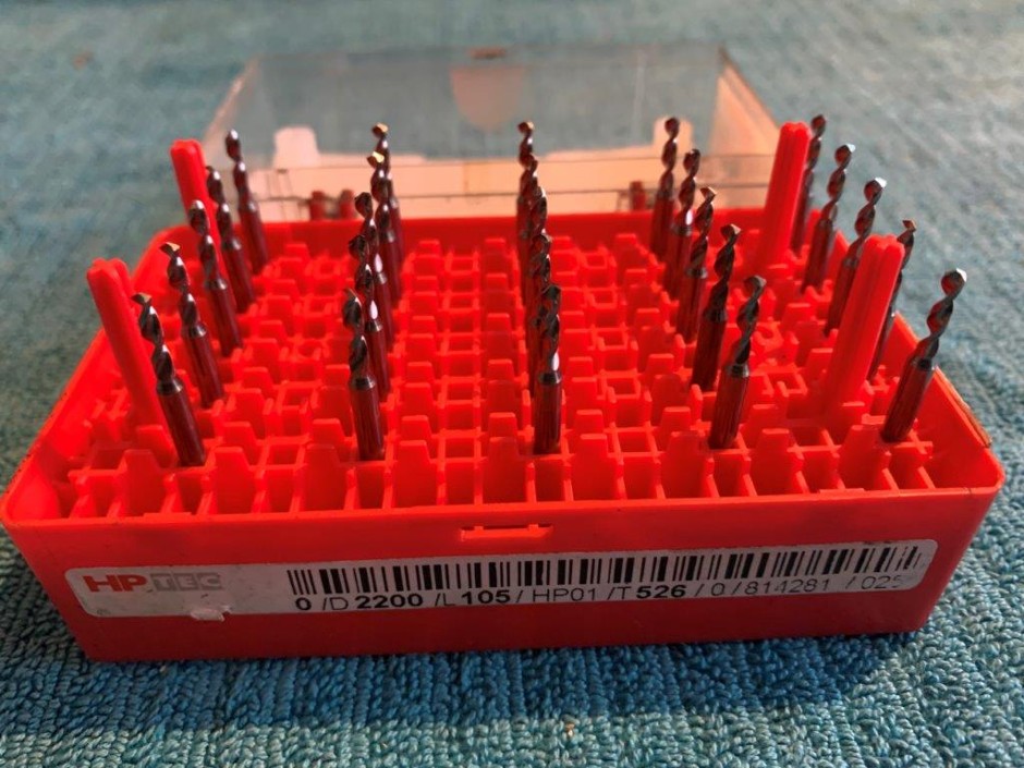 New HIP TEC Precision Drill Bits (Unused)