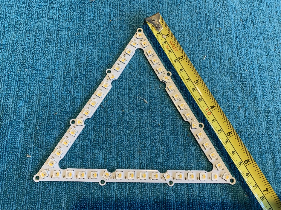 2 x Packets of LED Triangles (Unused)
