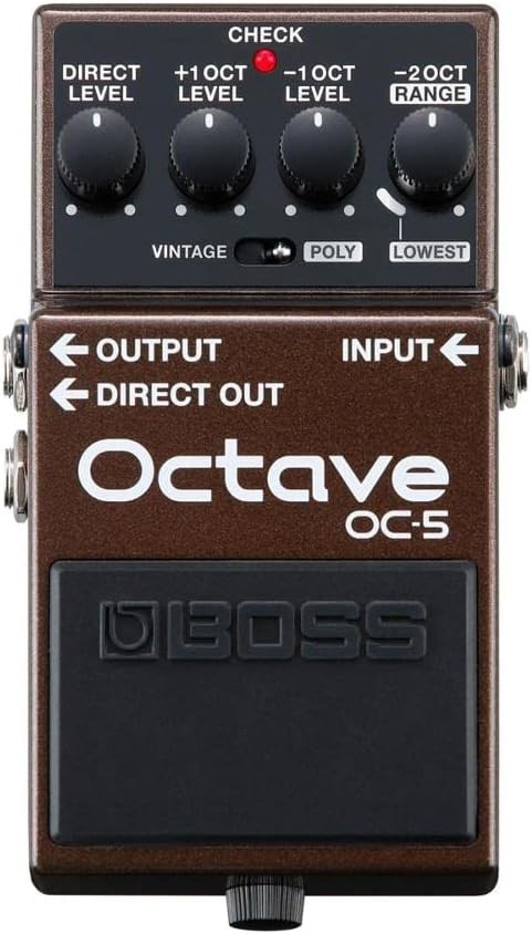 BOSS OC-5 Octave Compact Pedal.
