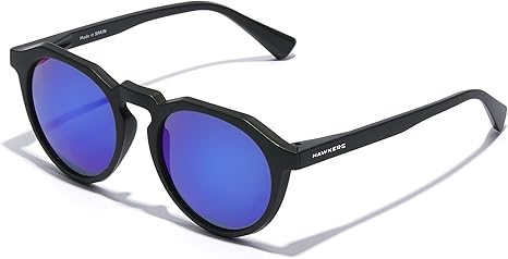 HAWKERS Sunglasses Warwick for Men and Women, Raw Clear Blue · Black