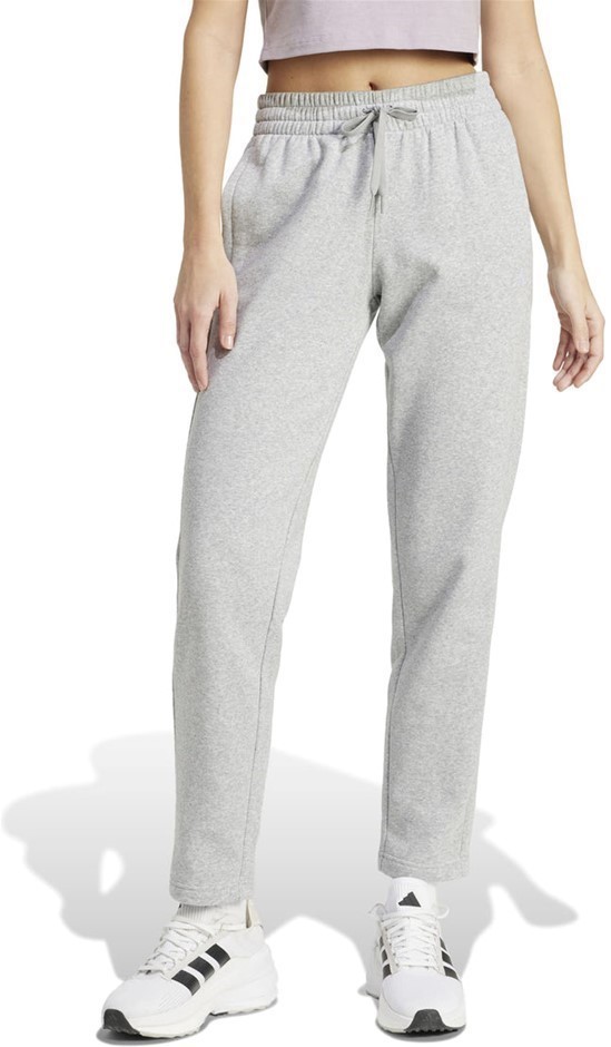 ADIDAS Women's Small Logo FeelCozy Pant, Size AU 2XL, MediumGreyHeather, IW