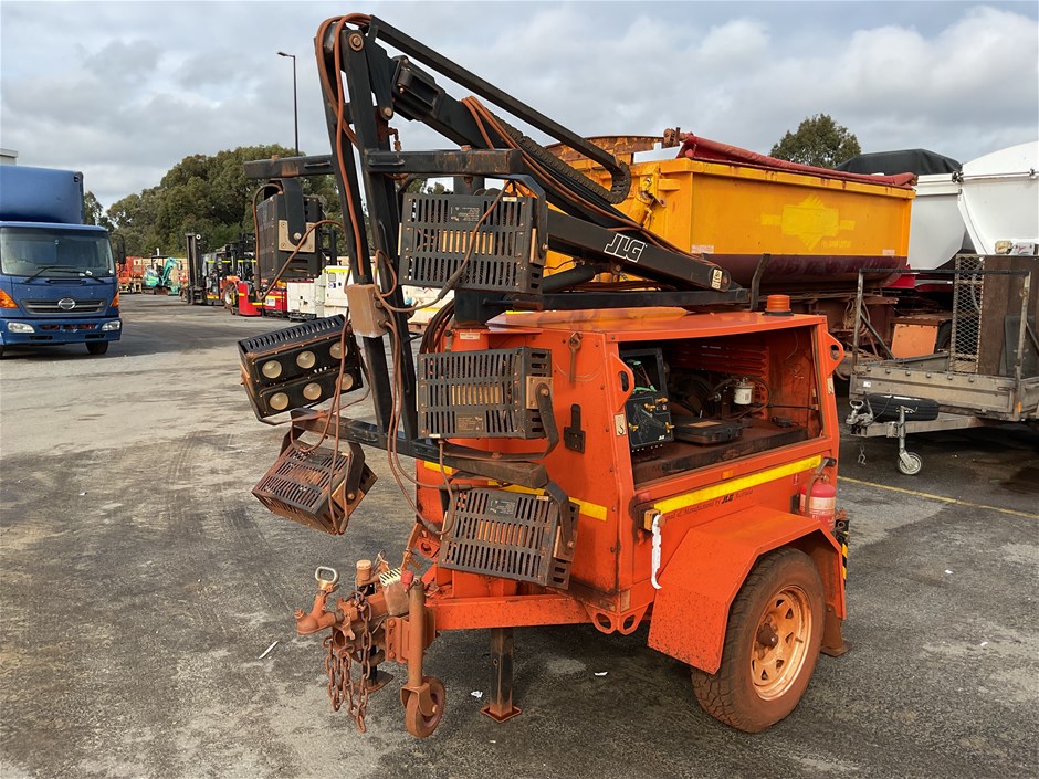2021 JLG LED-6 Single Light Tower Trailer