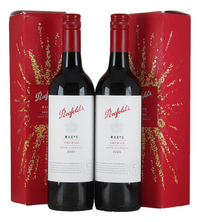 Penfolds Max's Shiraz 2020 (2x 750mL) SA
