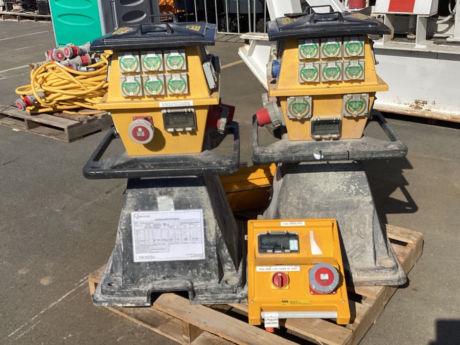 Industrial Electrical Distribution Equipment x 4