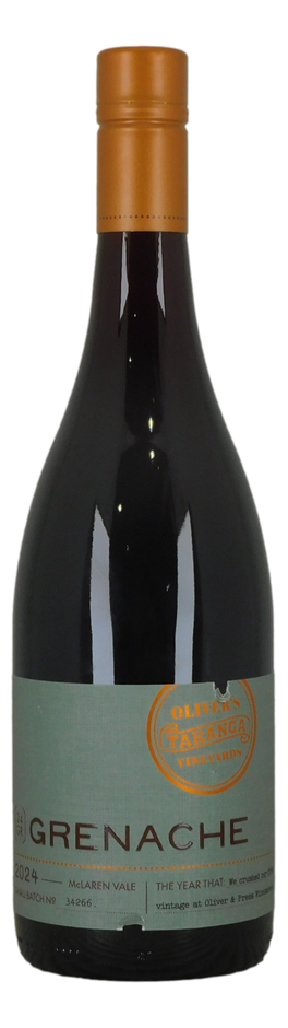 Oliver's Taranga Grenache 2024 (6x 750mL). SA.