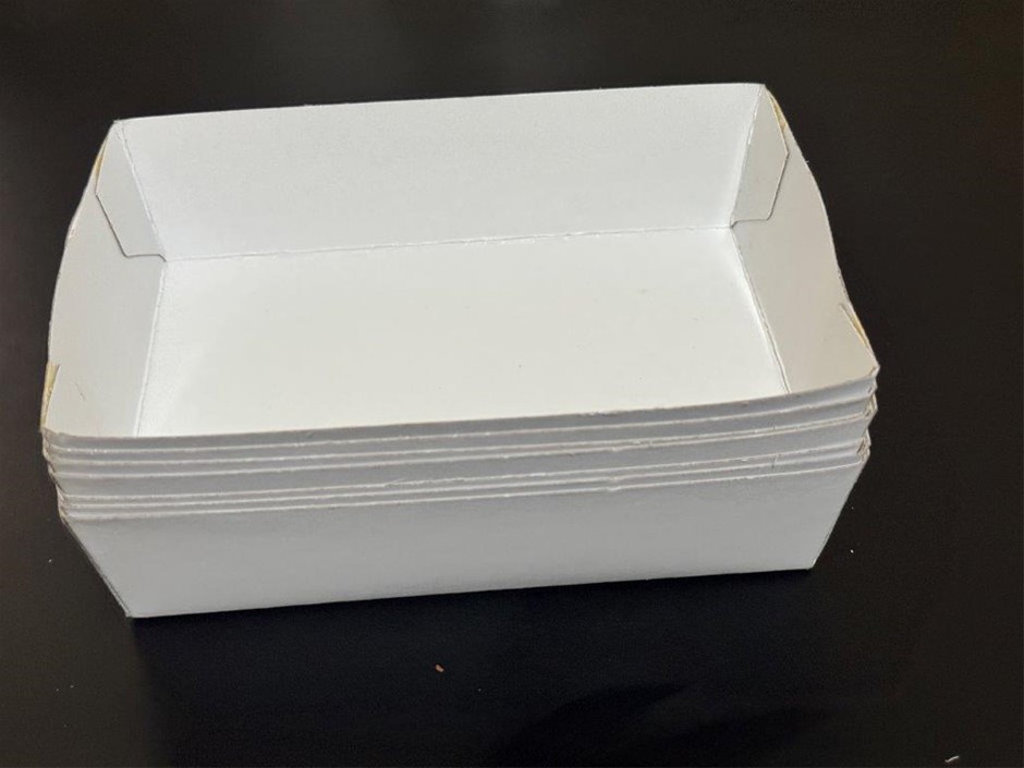 1 Box Of 1000 PTRAY-S 150x100x4mm Open Trays, 1000 Pieces