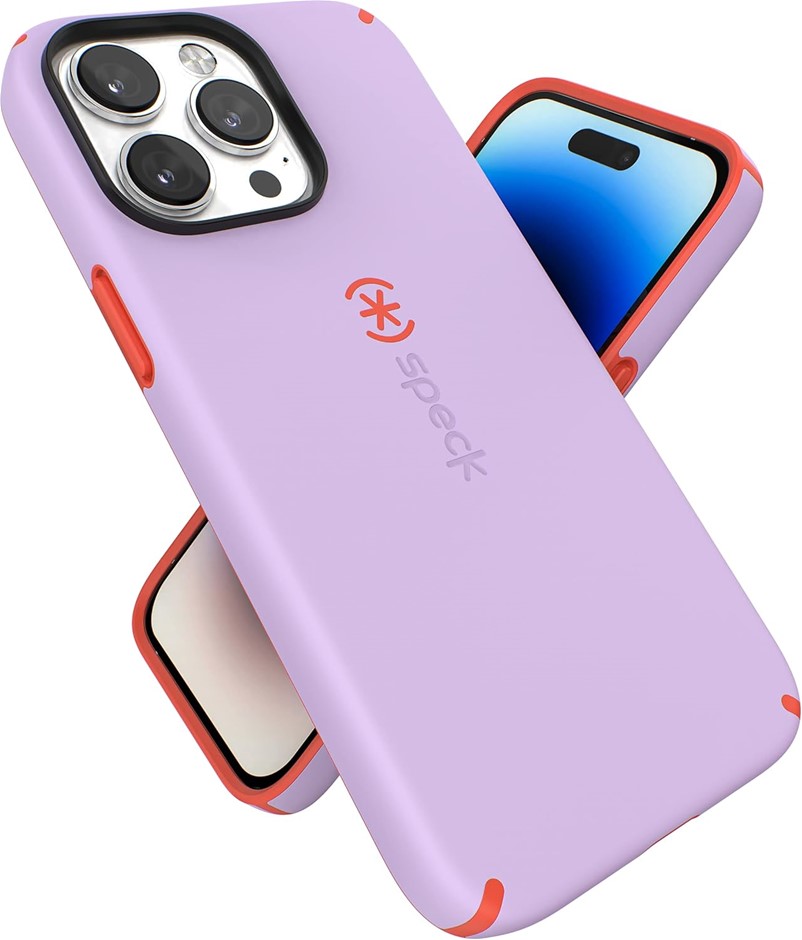Speck iPhone 14 Pro Max Case - Slim Phone Case with Drop Protection, Scratc