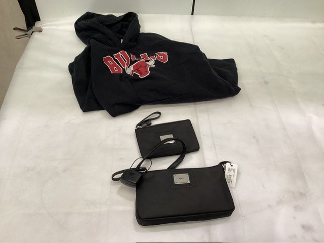 Misconstrued Hand Bag And Wallet Plus Hoodie