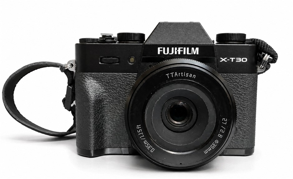 FUJIFILM X-T30 II Mirrorless Digital Camera Body with TTArtisan 39mm Lense,