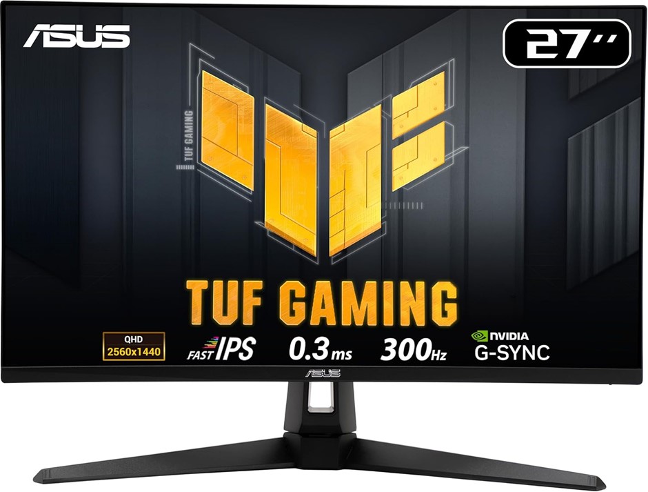 ASUS TUF VG27AQM5A Gaming Monitor – 27-inch, QHD(2560x1440), 300Hz, Fast IP
