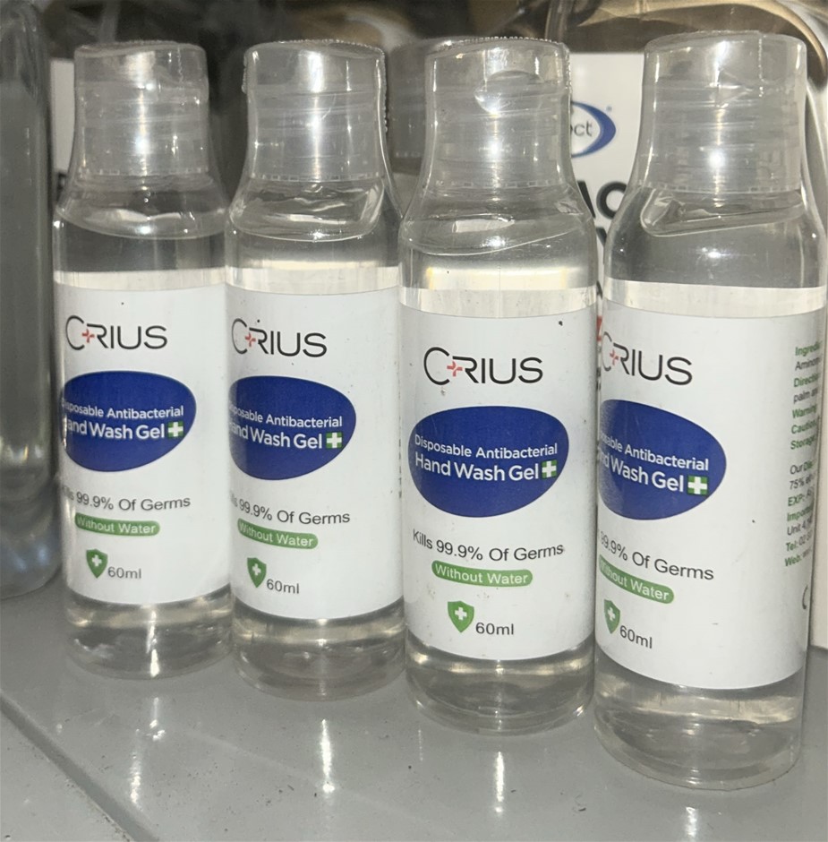 25x CRIUS Hand Wash Gel (60mL)